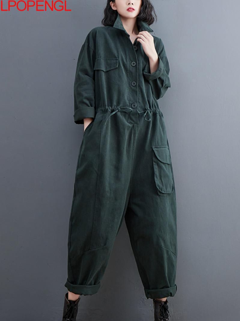 Women'S Formal Wear Jumpsuit - 2022 Fashion Autumn New Corset Oversized