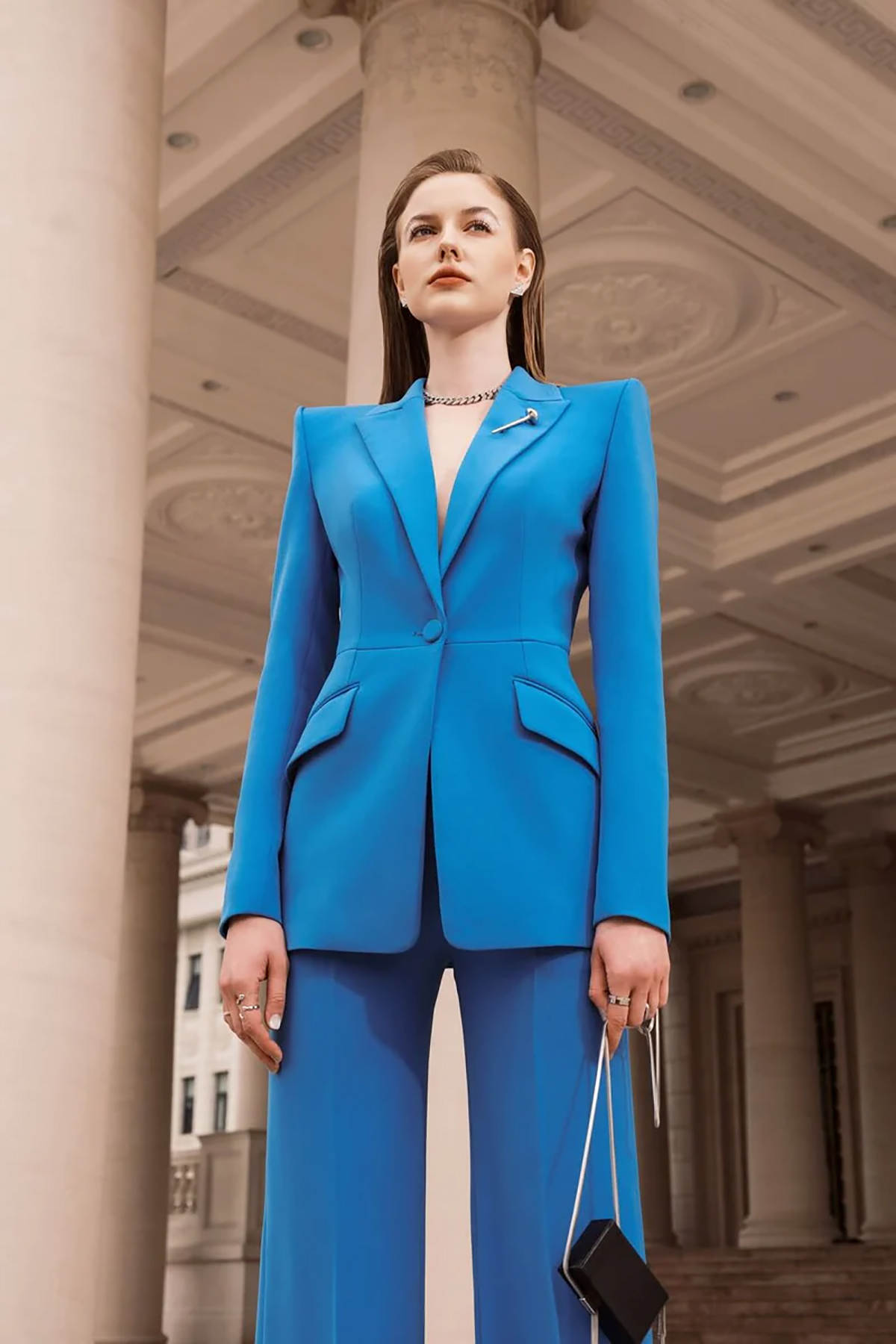 Sexy Open Back Women Blazer Su - Women Formal Wear For Graduation recension och pris