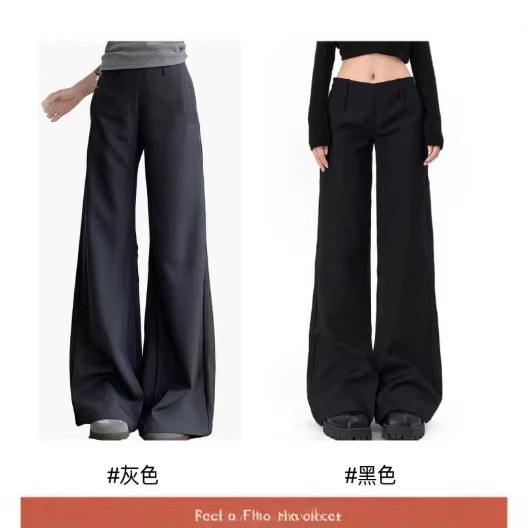 Spring Women's Clothing Low Wa - Tailored Trouser Wide recension och pris