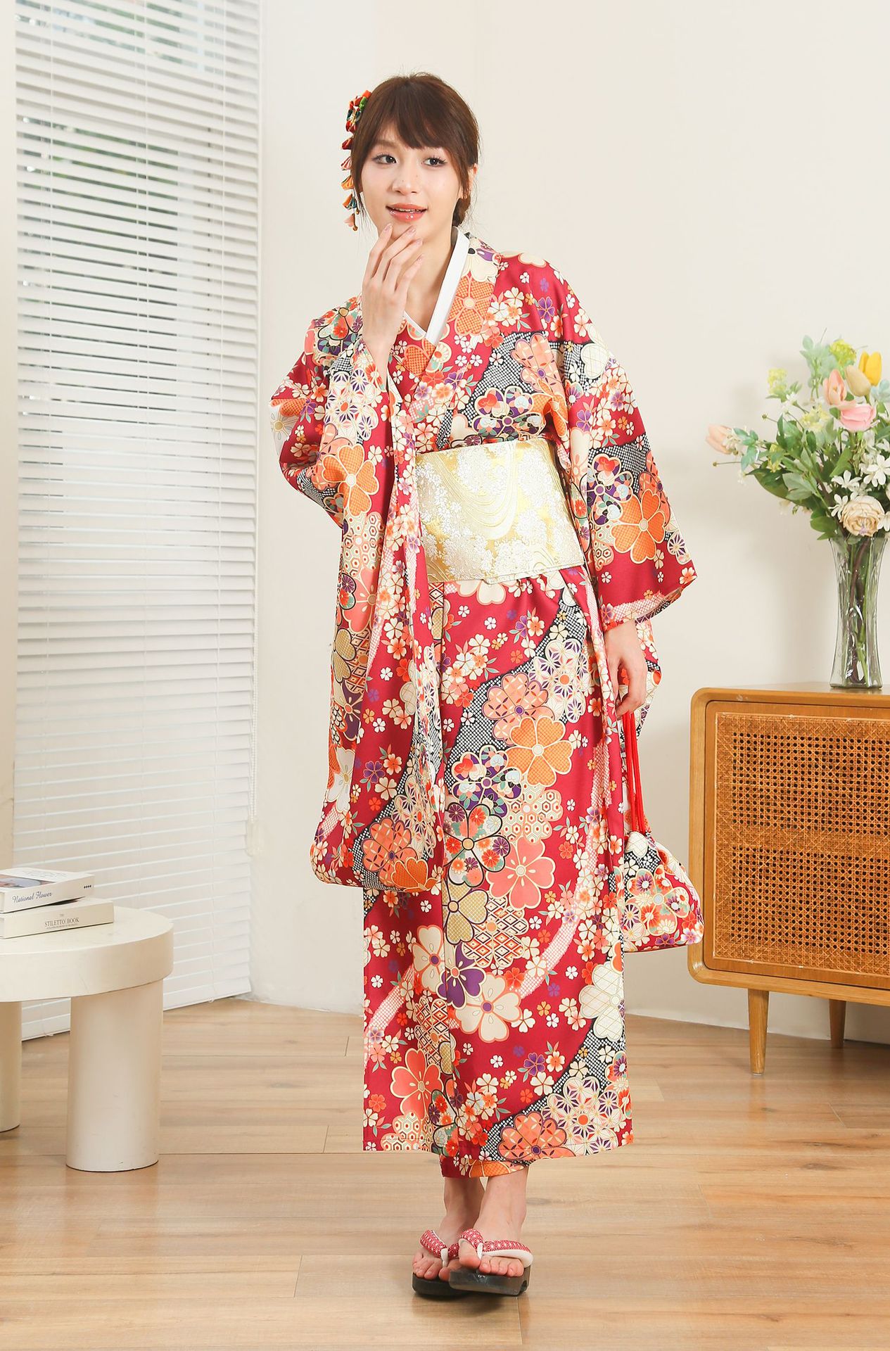 Japanese Women's Kimono – Mode - Women Formal Wear Photoshoot recension och pris