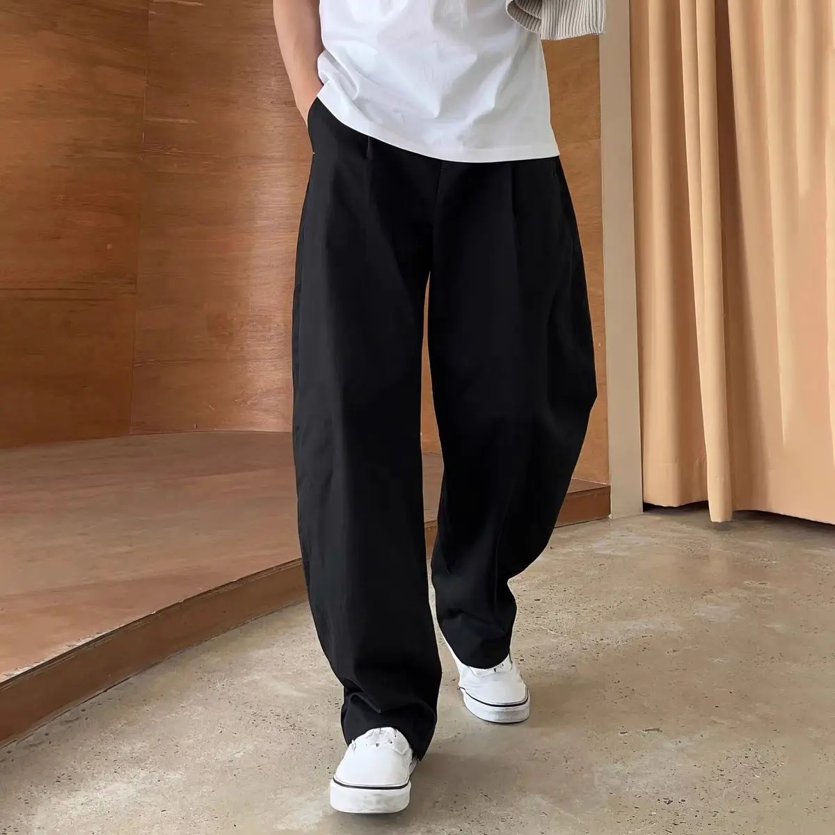 GELITAYIN Male Trousers Tailor - Tailored Trouser Wide recension och pris