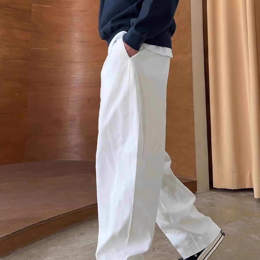 GELITAYIN Male Trousers Tailor - Tailored Trouser Wide recension och pris