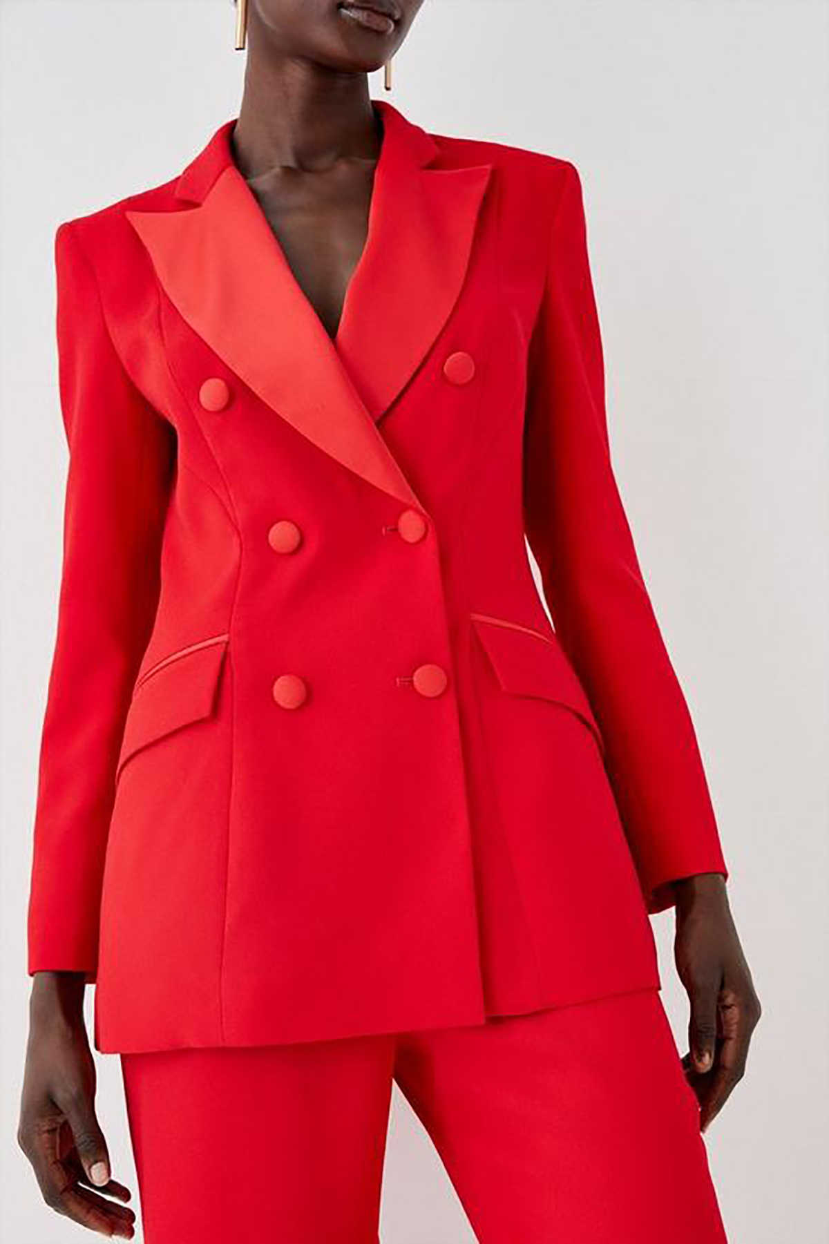 Formal Red Women Pants Suits C - Women Formal Wear For Graduation recension och pris