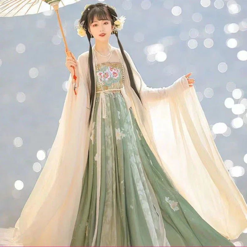 Chinese Style Red Green Cospla - Women Formal Wear For Graduation recension och pris