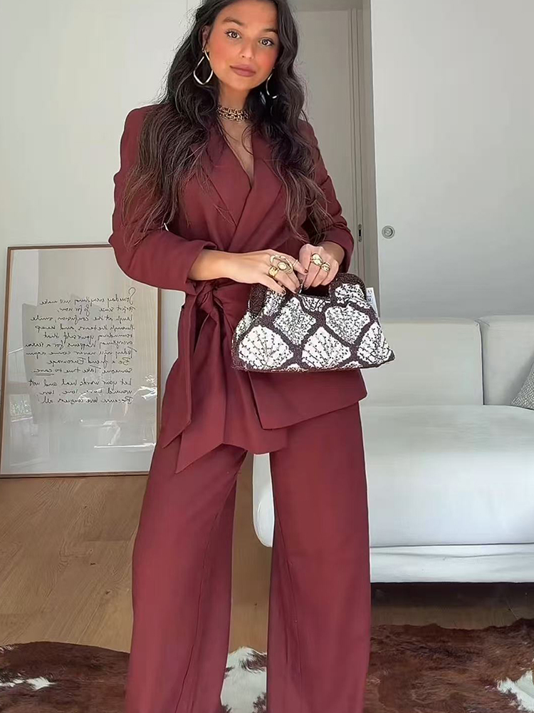 Fashion Office Ladies Blazer P - Women'S Formal Wear Pants Suit recension och pris