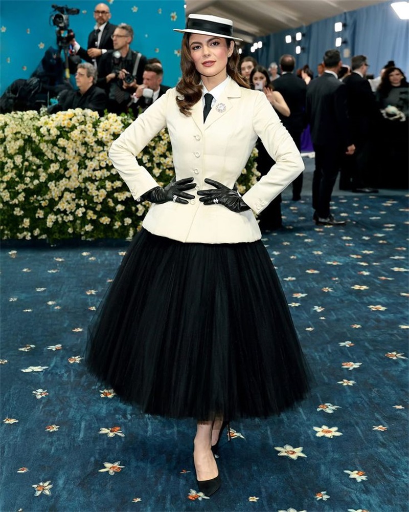 White Women Office Suits Skirt - Women Formal Wear Black And White recension och pris