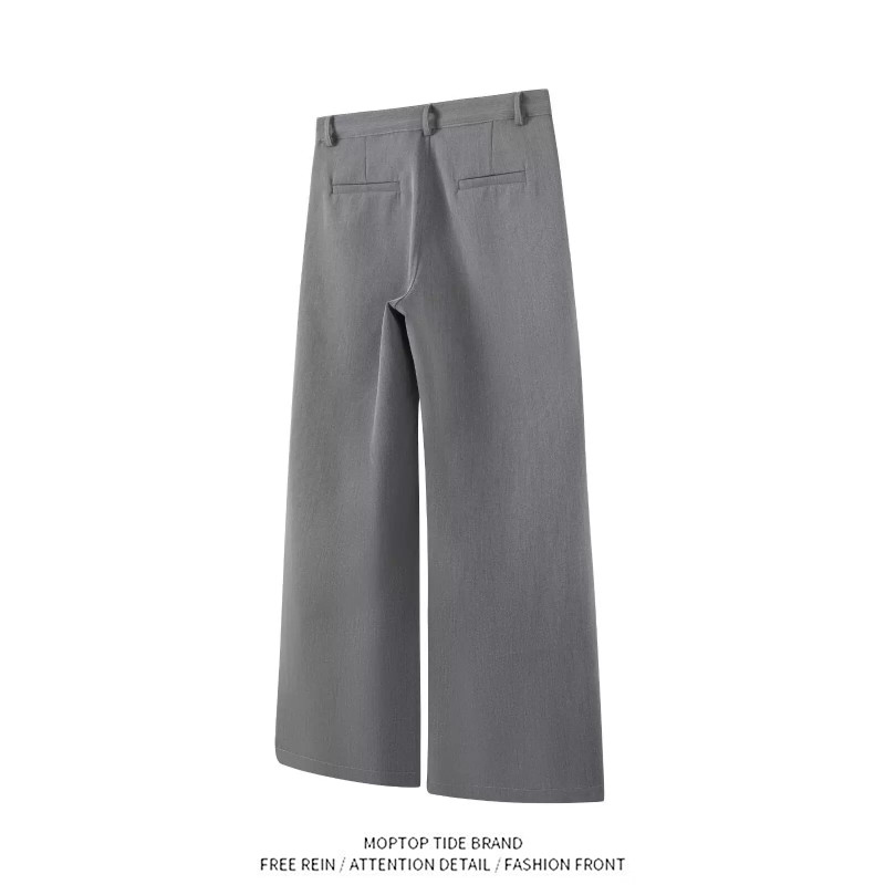Retro Wide Leg Suit Pants Trou - Tailored Trouser Wide recension och pris