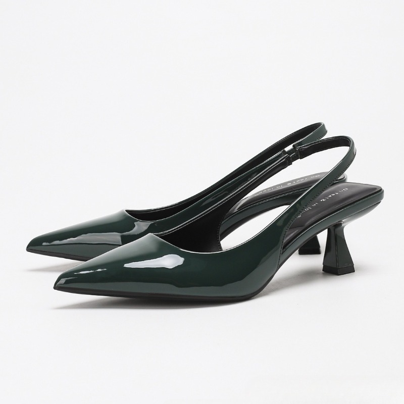 Elegant Backless High Heels Wo - Slingback Heel Formal recension och pris