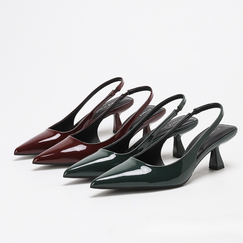 Elegant Backless High Heels Wo - Slingback Heel Formal recension och pris