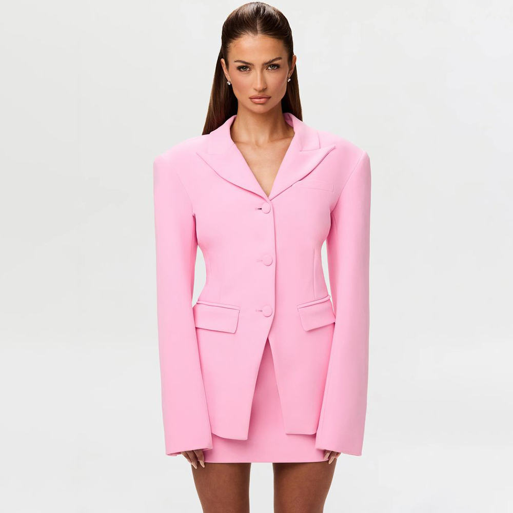Lively Pink Women's 2Pic Suit  - Women'S Formal Wear Pants Suit recension och pris