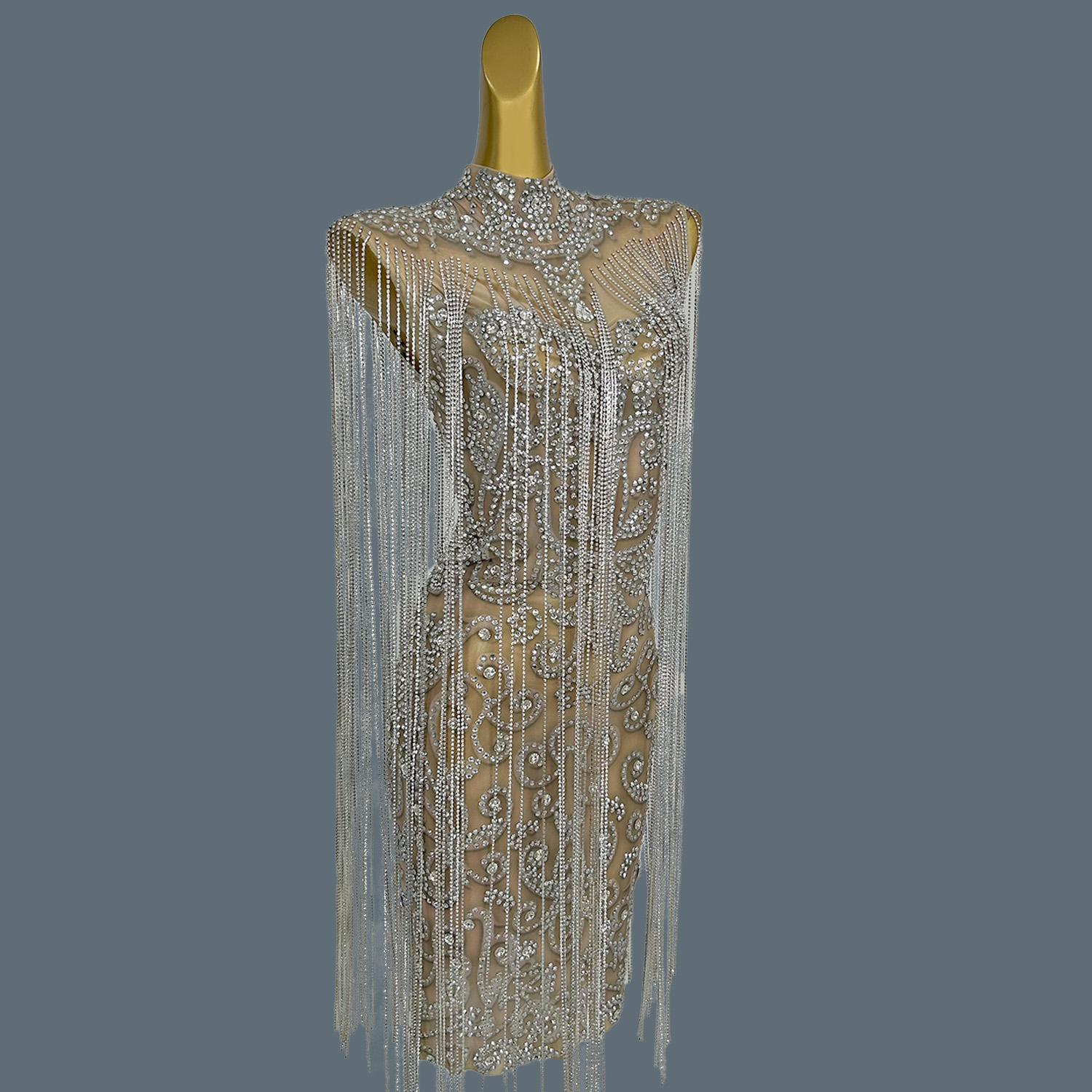 Luxury Sparkly Rhinestone Even - Women Formal Wear Photoshoot recension och pris