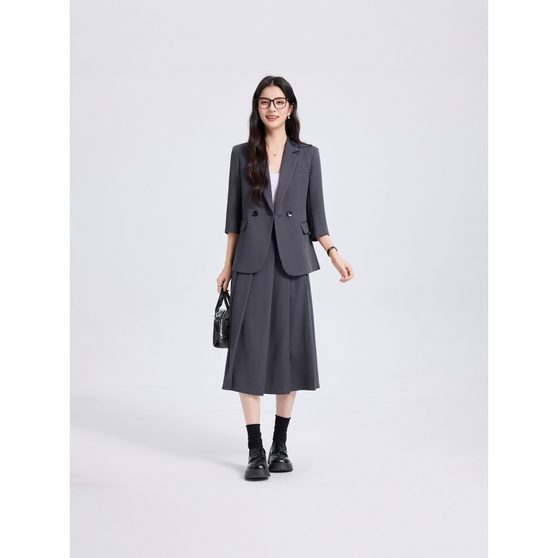 Navy Blue Women's Suit Set for - Women'S Formal Wear Pants Suit recension och pris