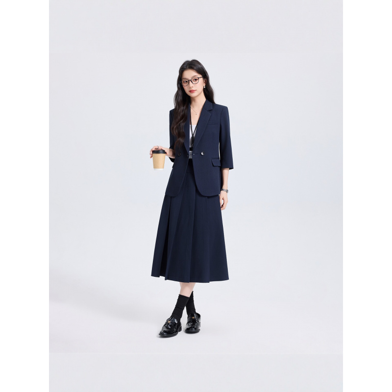 Navy Blue Women's Suit Set for - Women'S Formal Wear Pants Suit recension och pris