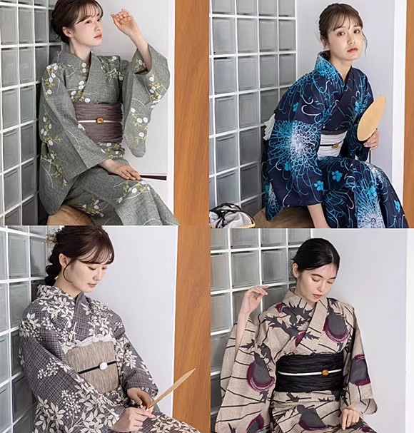 Japanese Kimono / Yukata for W - Women Formal Wear Photoshoot recension och pris