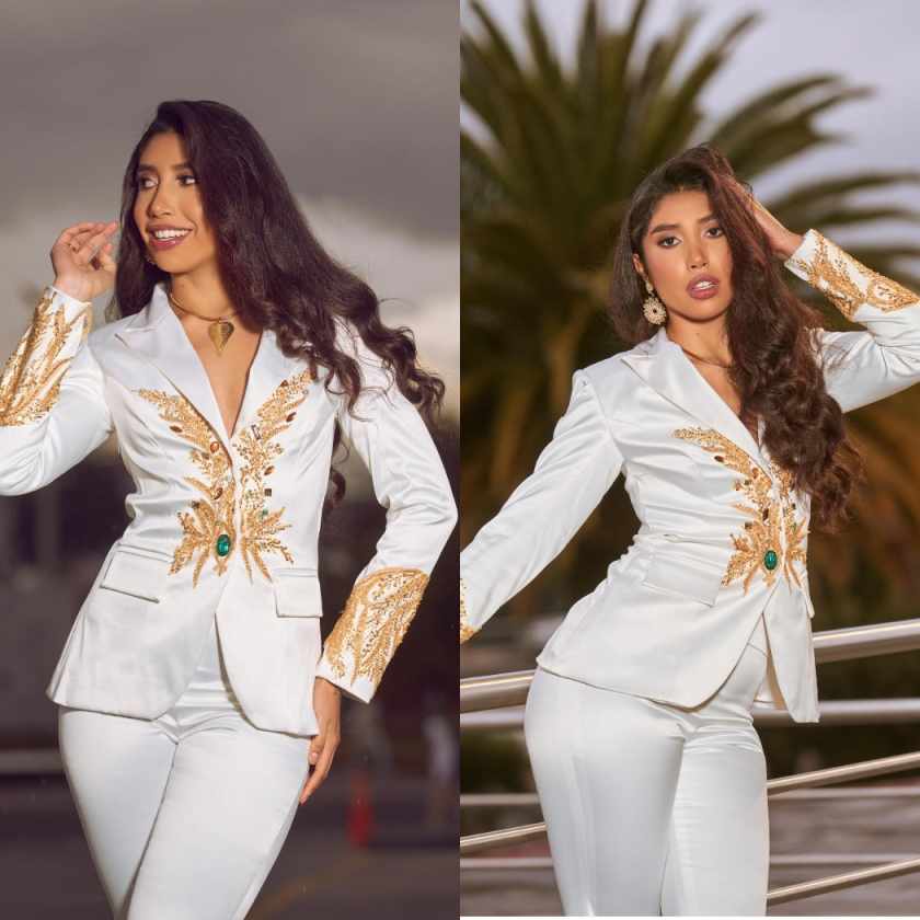 2 Pieces Wedding Women Pants S - Women Formal Wear For Graduation recension och pris