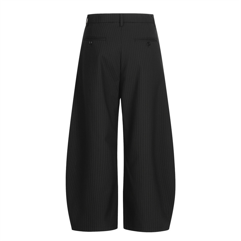 Men's Pinstripe Wide Leg Dress - Tailored Trouser Wide recension och pris