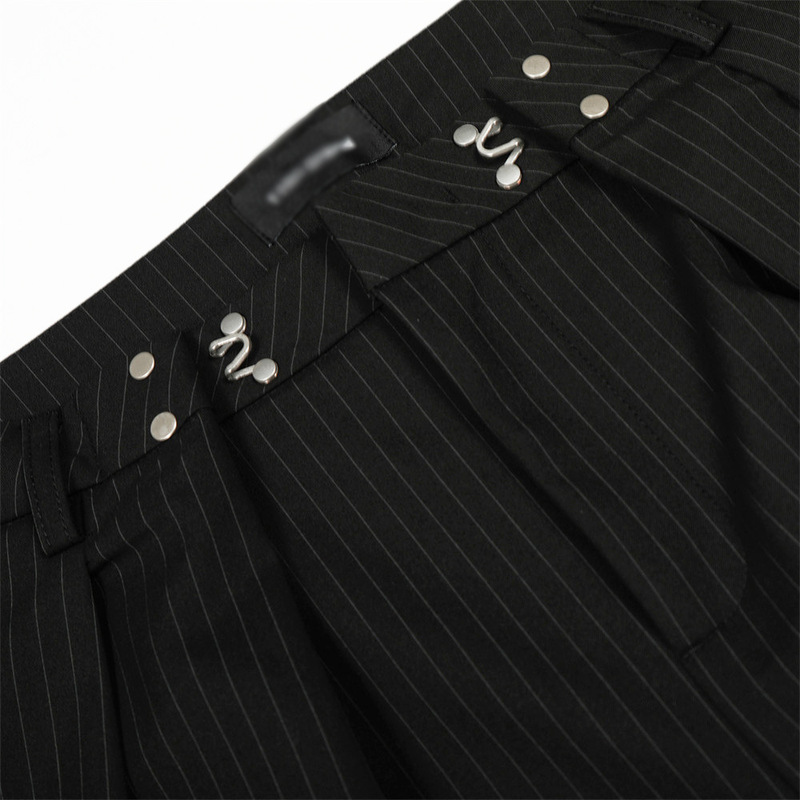 Men's Pinstripe Wide Leg Dress - Tailored Trouser Wide recension och pris