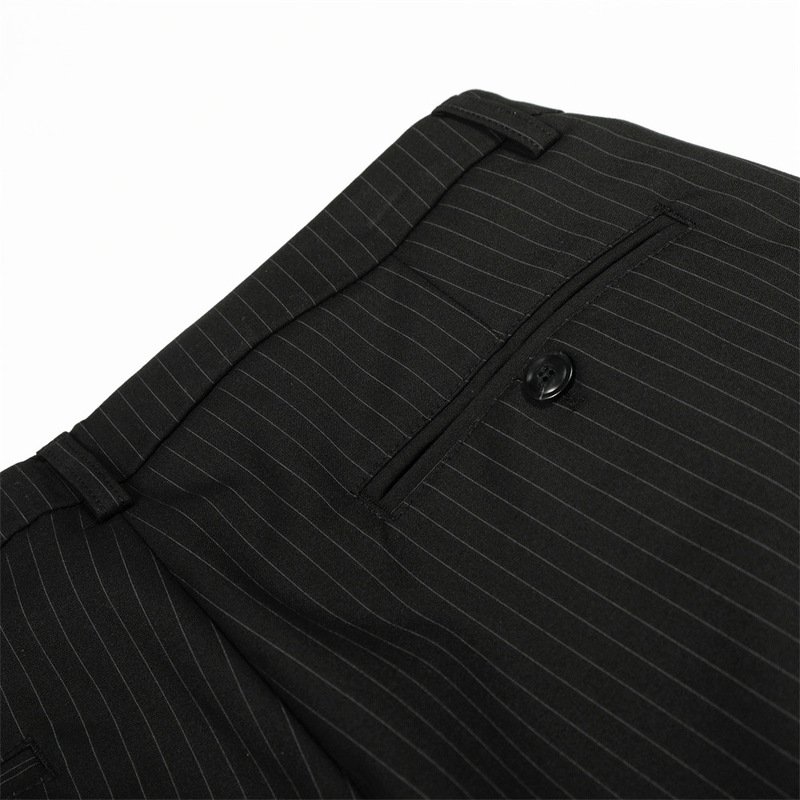 Men's Pinstripe Wide Leg Dress - Tailored Trouser Wide recension och pris