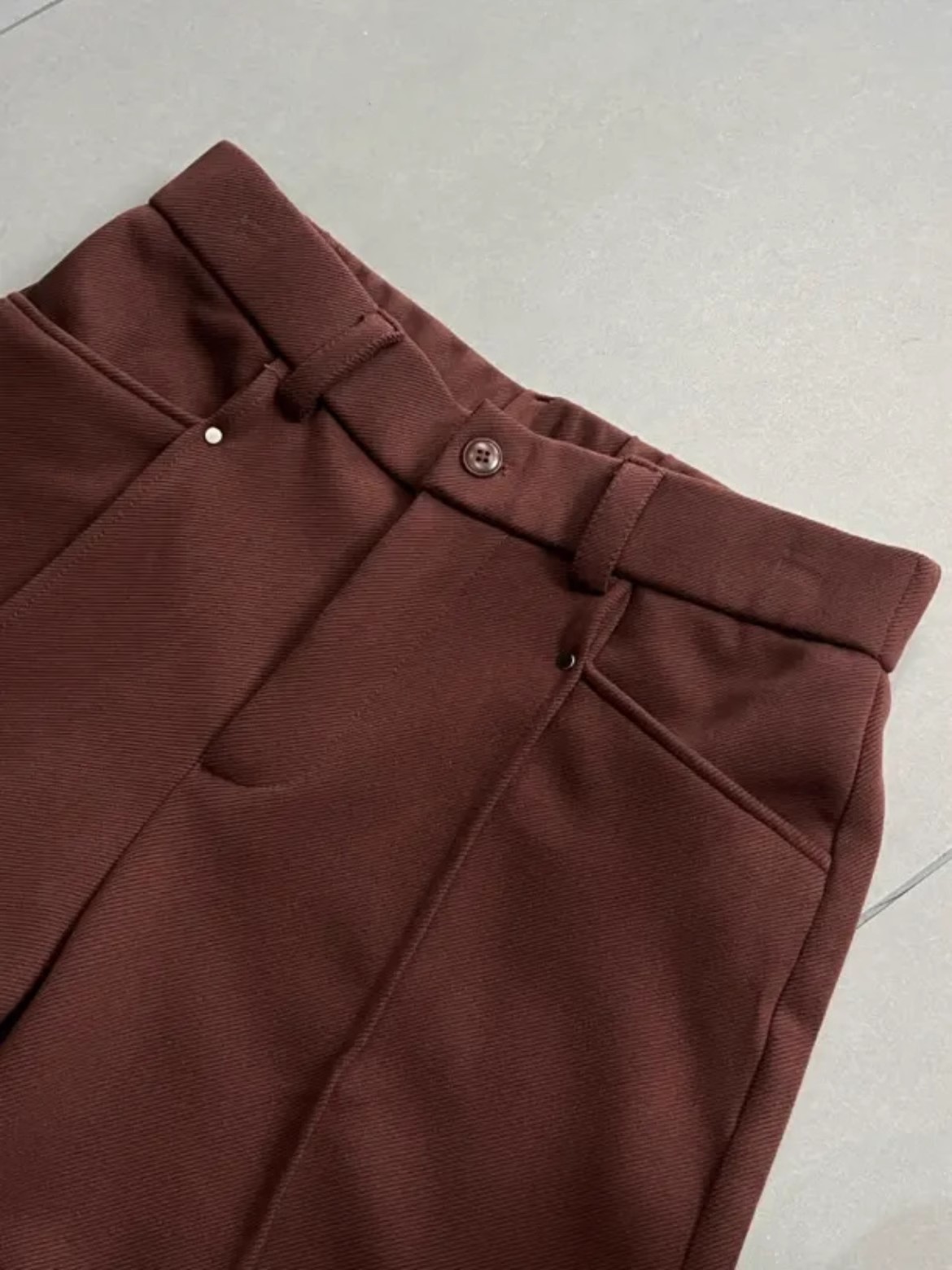 Korean Style Casual Pants Drap - Tailored Trouser Wide recension och pris