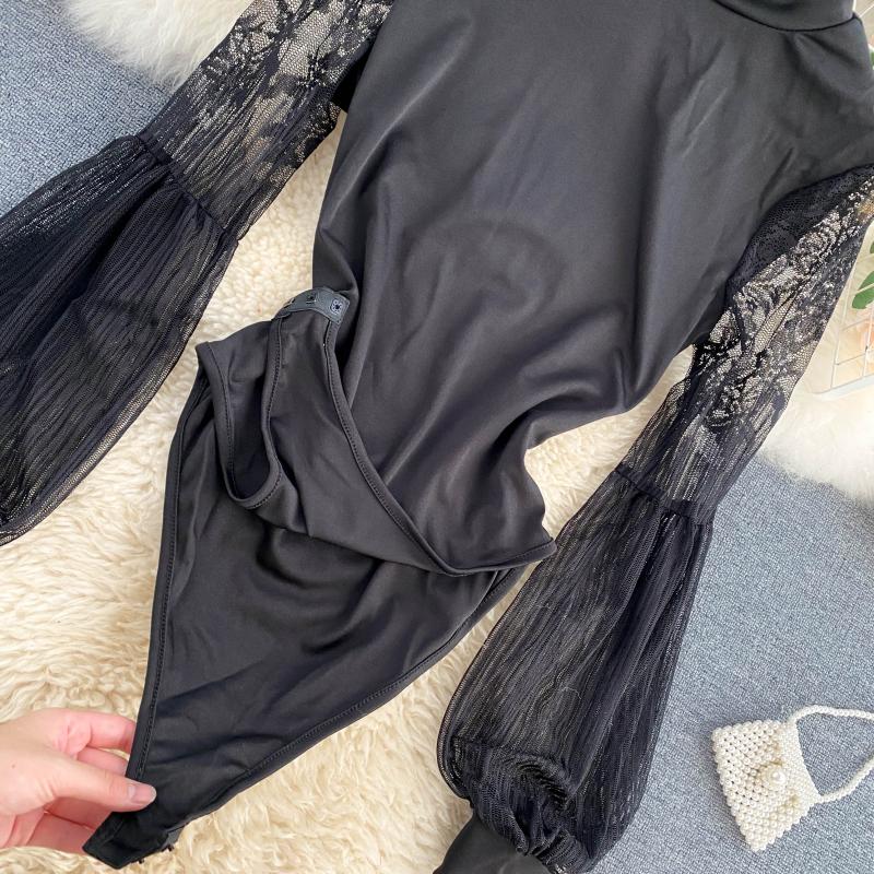 Sexy Lantern Long Sleeve High  - Women'S Formal Wear Jumpsuit recension och pris