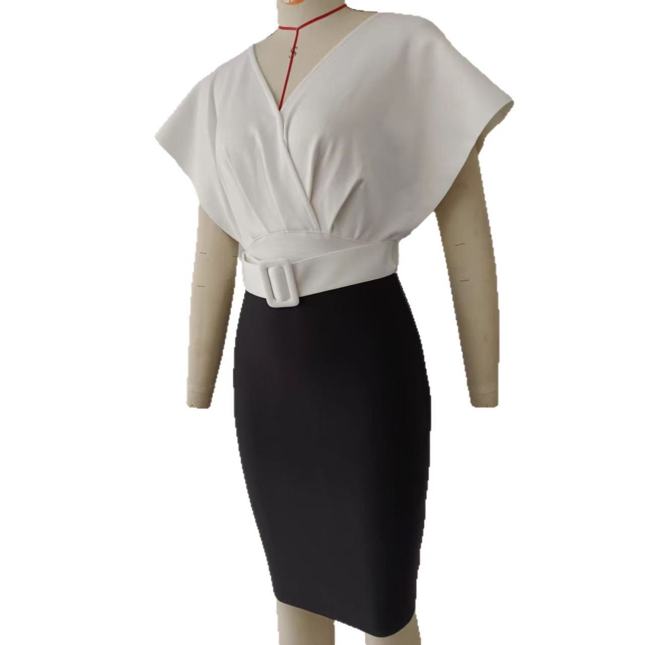 Fake Two Shirts Professional W - Women Formal Wear Black And White recension och pris