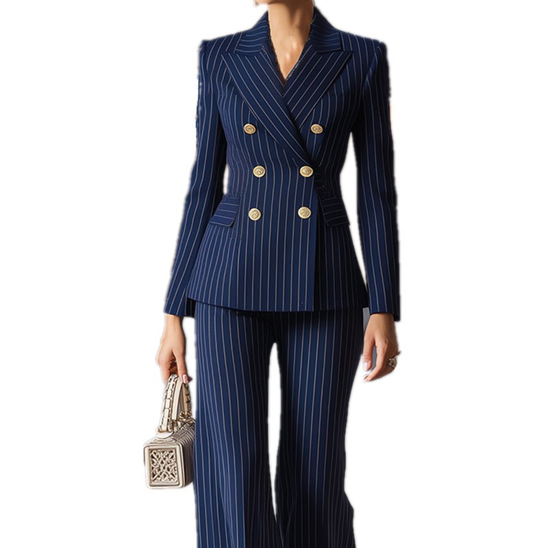 Women Suit Set Pants Wide Leg  - Tailored Trouser Wide recension och pris