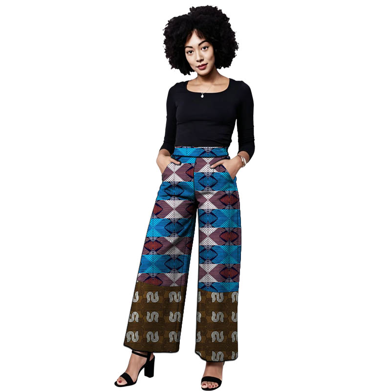 Ankara Outfit Women's Patchwor - Tailored Trouser Wide recension och pris