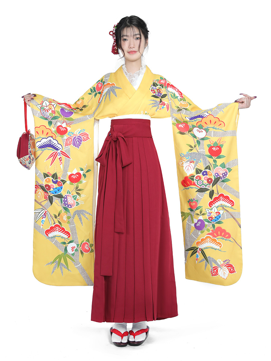 Women's Japanese Kimono Set Wa - Women Formal Wear For Graduation recension och pris